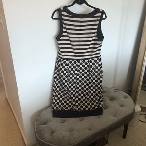 Mixed Pattern Shift Dress